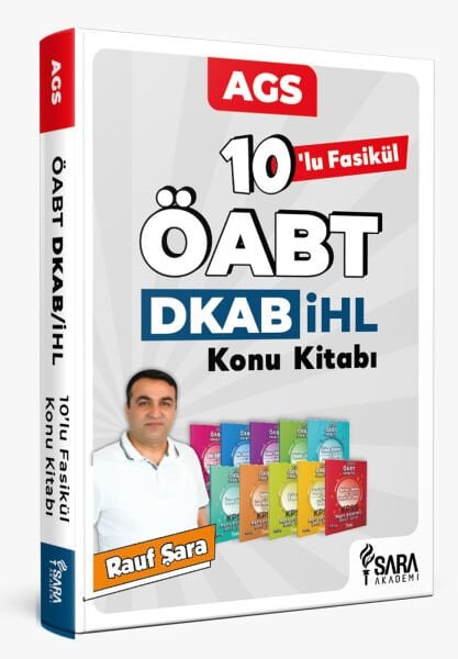 ÖN SİPARİŞ - 2026 ÖABT DKAB Konu Anlatımı Fasiküllü Şara Akademi & Rauf Şara