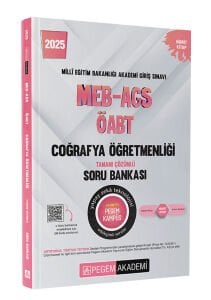 2025 MEB-AGS ÖABT Coğrafya Öğretmenliği Tamamı Cözümlü Soru Bankası