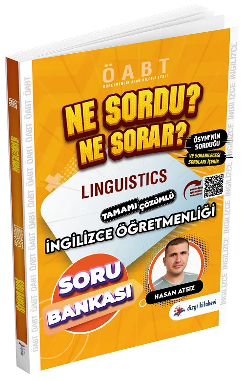 Dizgi Kitap ÖABT İngilizce Öğretmenliği Linguistics Ne Sordu Ne Sorar Soru Bankası Çözümlü - Hasan Atsız Dizgi Kitap Yayınları