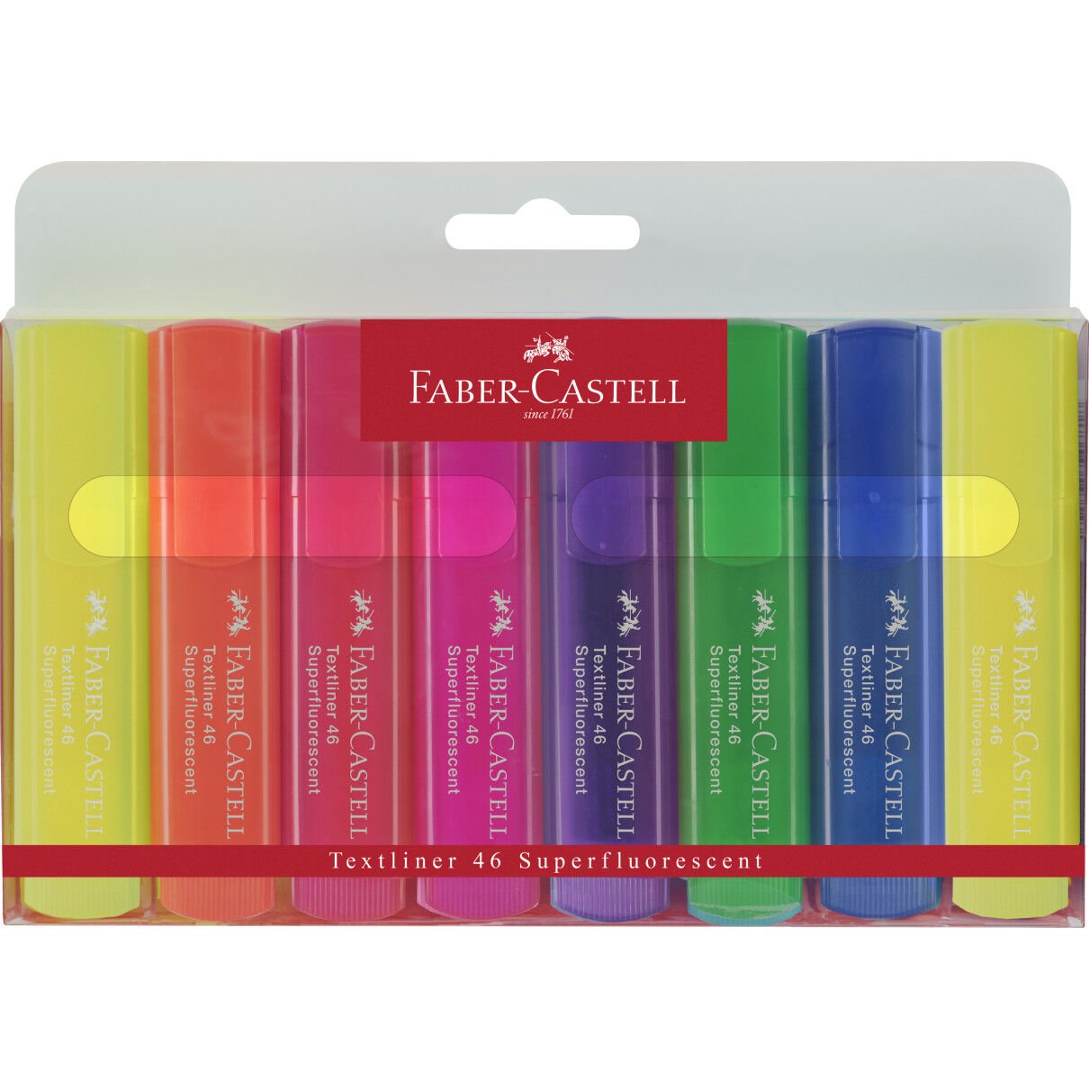 FABER CASTELL TEXTLİNER SUPERFLUORESCENT 8'Lİ SET