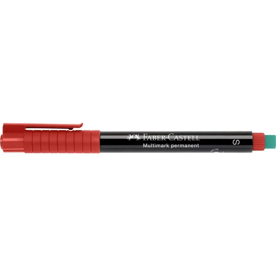 FABER CASTELL MULTİMARK PERMANENT MARKER KALEM KIRMIZI