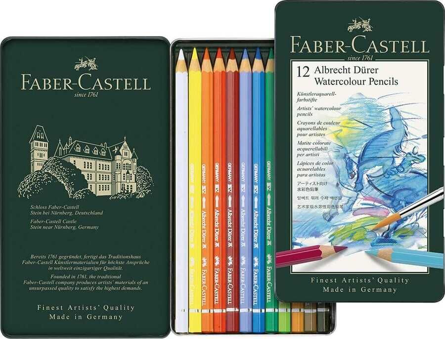 FABER CASTELL ALBRECHT DÜRER WATERCOLOUR PENCİLS 12Lİ