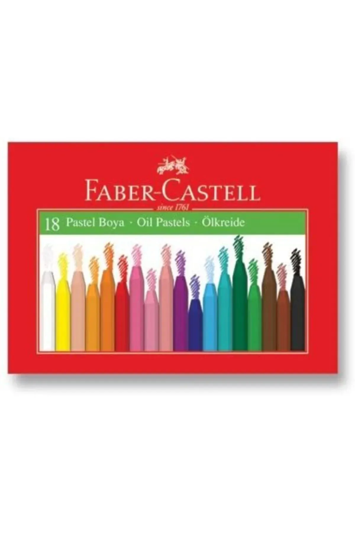 FABER CASTELL 18Lİ PASTEL BOYA