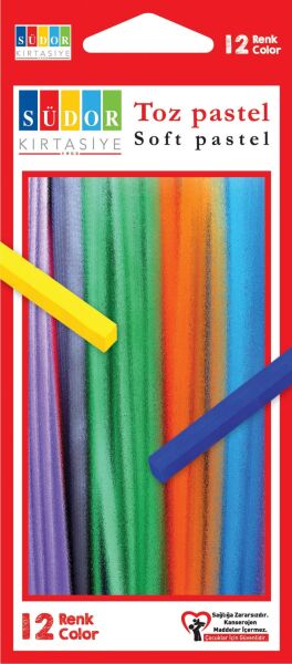 SÜDOR SOFT PASTEL BOYA 12 RENK