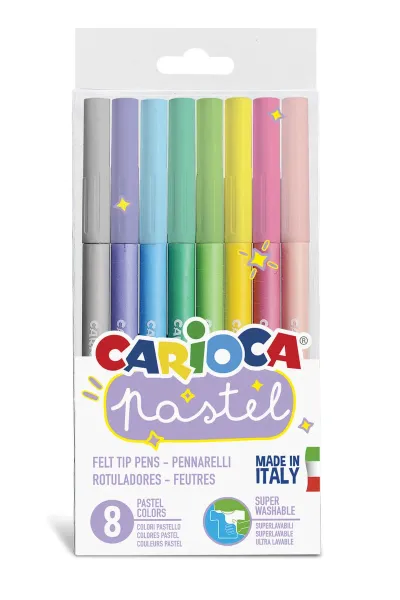 CARIOCA FELT TİP PENS 8Lİ