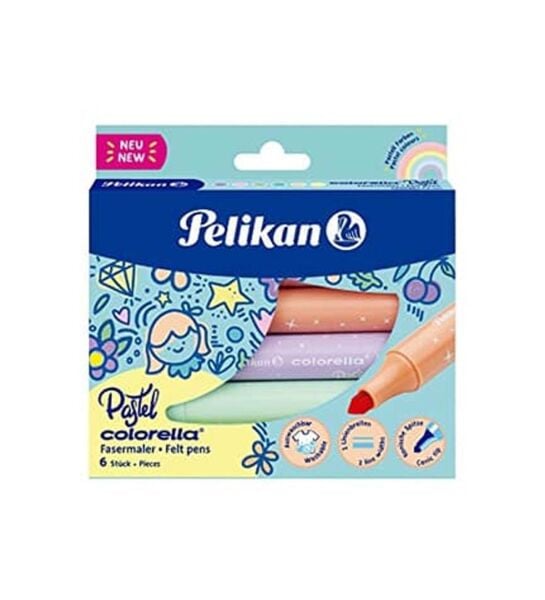 PELİKAN PASTEL COLORELLA 6LI