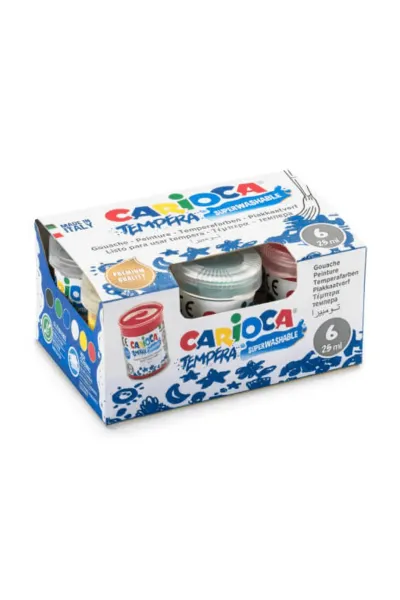 CARİOCA TEMPERA BOYA 6LI