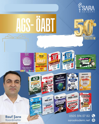 2026 AGS - ÖABT ONLINE PAKETİ KİTAPLARI (SADECE RESİMDEKİ KİTAPLAR !)