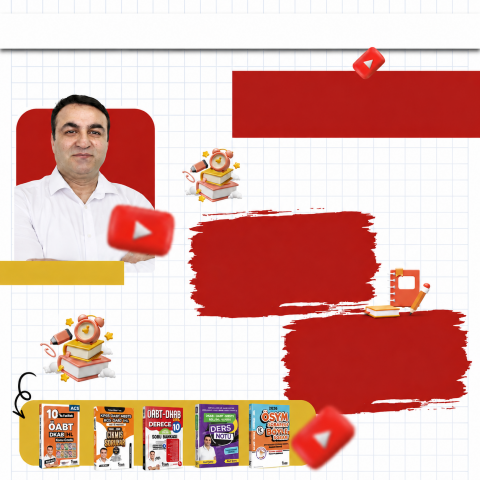 2027 DKAB ÖABT ONLINE PAKETİ KİTAPLARI (SADECE RESİMDEKİ KİTAPLAR !)