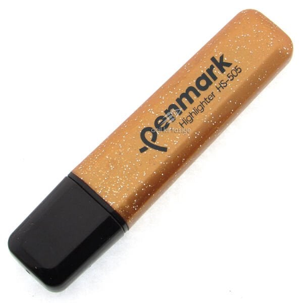 Penmark Metalik Simli Fosforlu Kalem Bronz