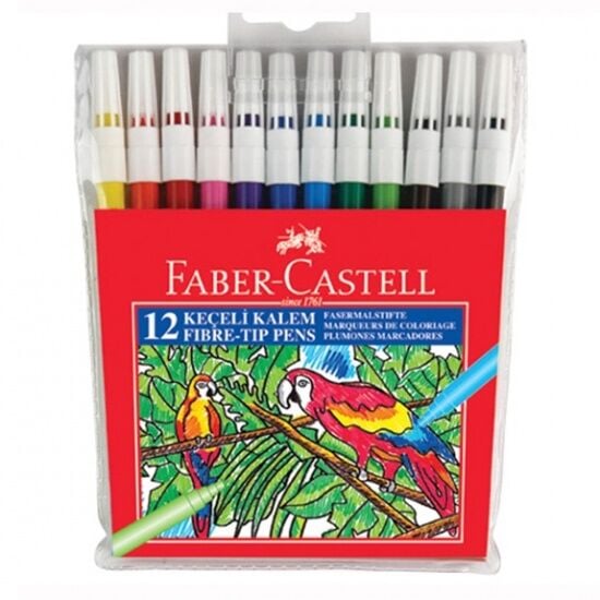 Faber-Castell Keçeli Kalem 12Li