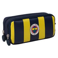 Me Çanta Fenerbahçe Çubuklu Suni Deri Kalem Çantası