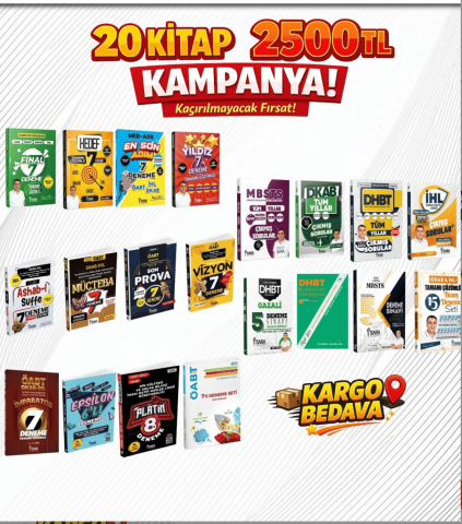 ÖSYM Tarzı 20 Kitap Kampanya Seti (ÖABT - DHBT – MBSTS – DKAB – İHL) Din Kültürü Hazırlık Seti | Şara Akademi